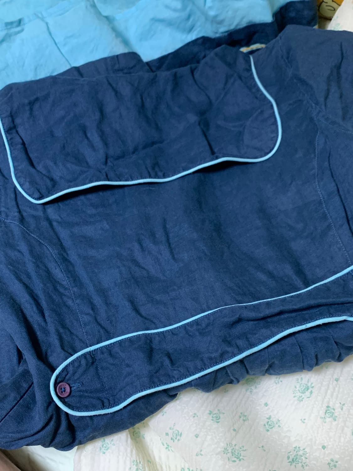 오일릴리 미디 원피스 티티카카 빈티지 하구미 블라우스 세라복 세일러 카라 상품이미지4