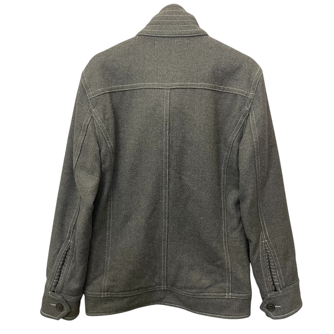 빈티지 그레이 헤비 울 자켓 S 상품이미지2