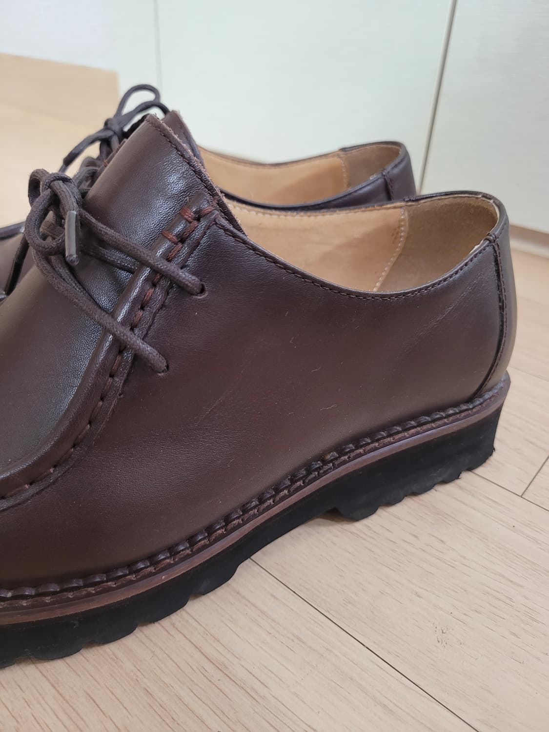 제니아 XENIA 남자 티롤리안 더비슈즈 275 브라운 상품이미지9