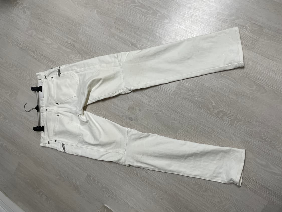 아이시토 화이트 바이커 진 상품이미지2