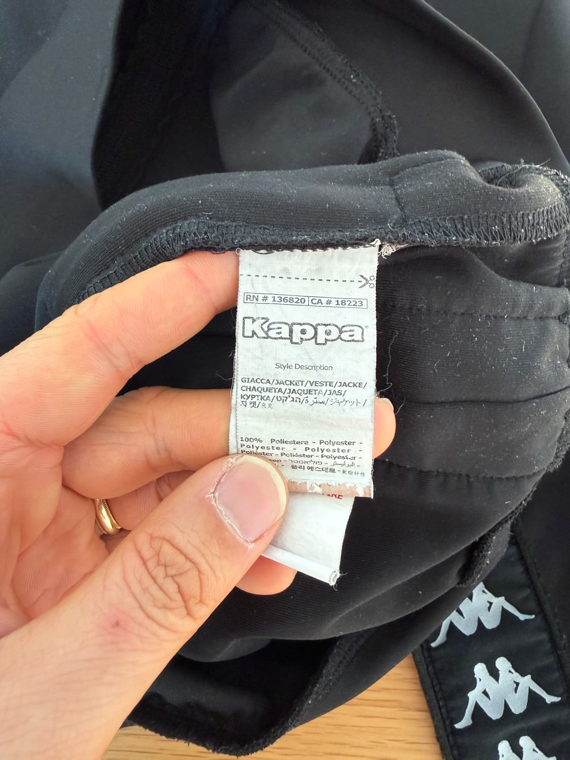 카파(Kappa) 꼬르소꼬모 집업 져지 상품이미지7