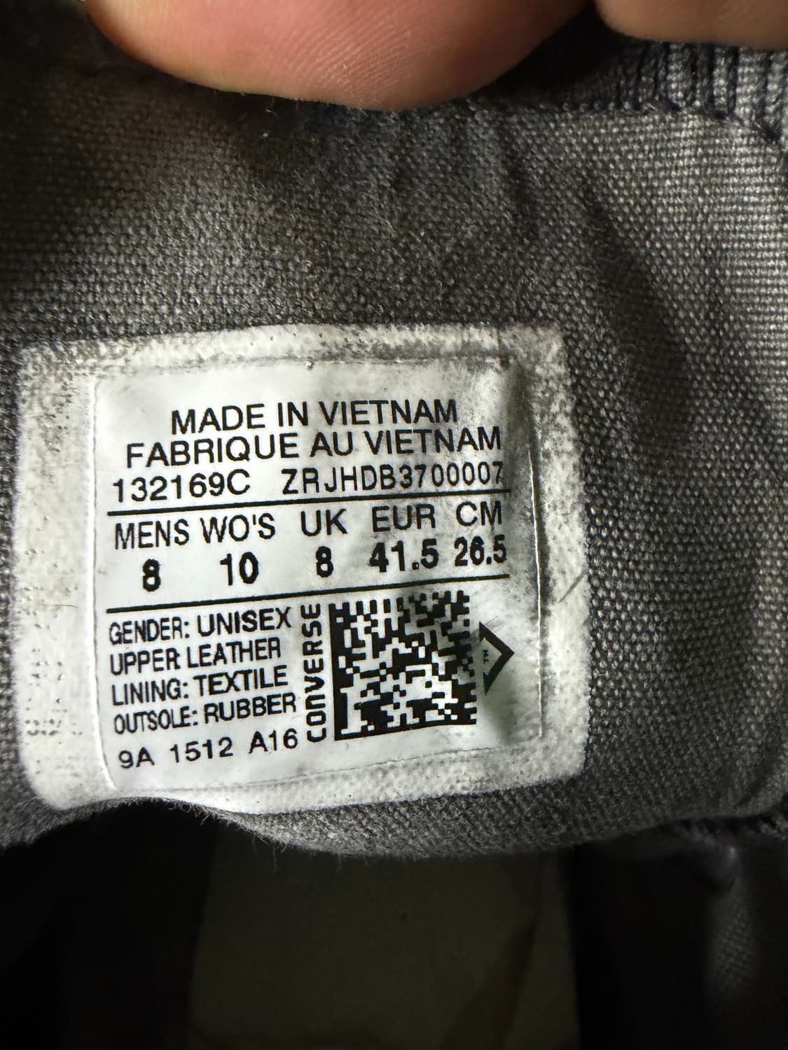 컨버스 리미티드에디션 ( 새상품 ) 상품이미지6