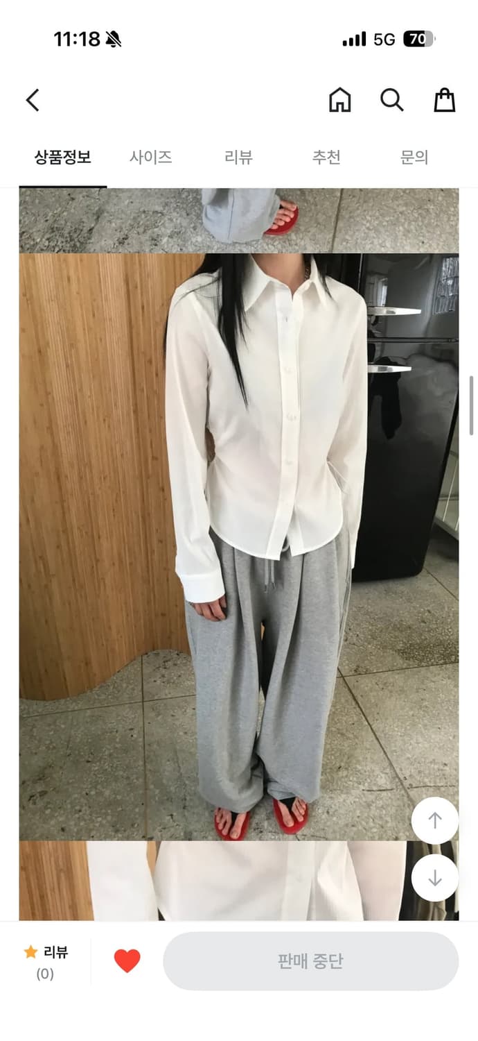 26SS 신상 위아 파피 팬츠 그레이 FREE 상품이미지7