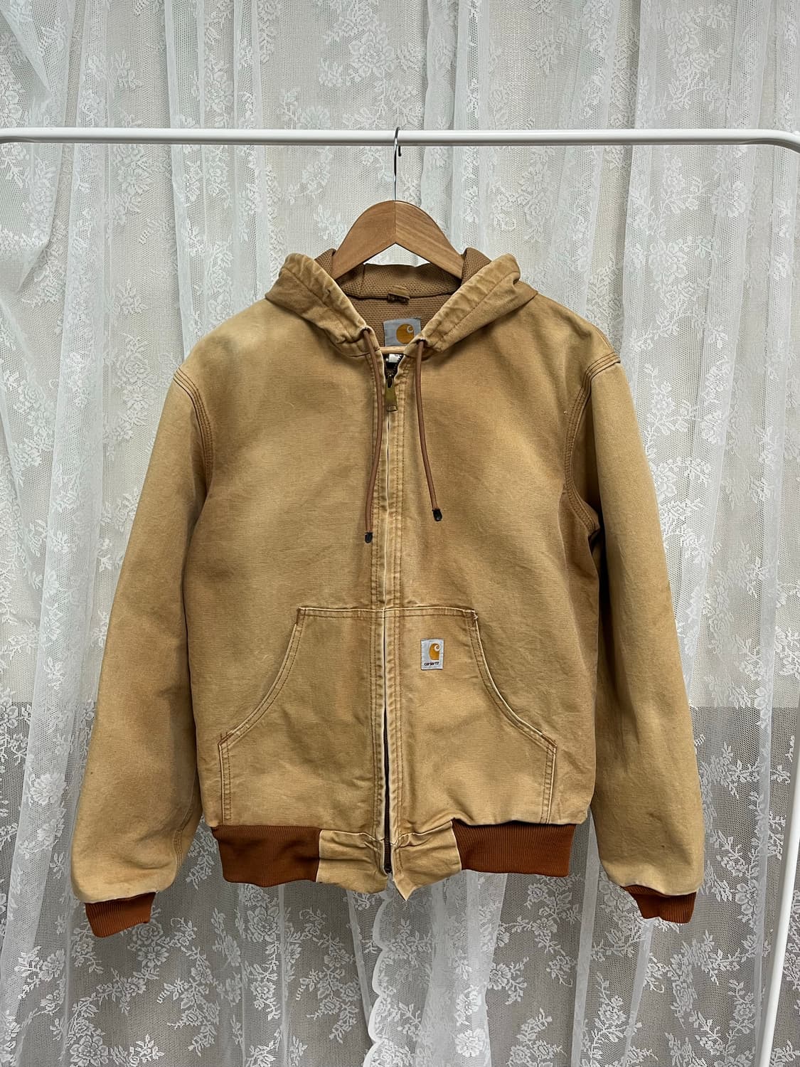 S) 칼하트 덕 액티브 자켓 브라운 상품이미지1