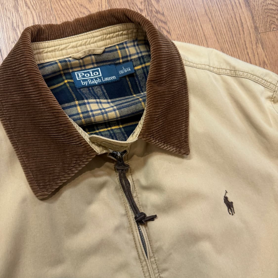 폴로 랄프로렌 코듀로이 카라 헤링턴 자켓 상품이미지3