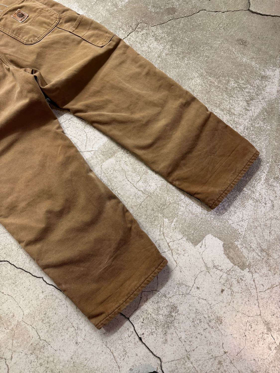 칼하트 B111 BRN 플란넬 라이닝 싱글니 상품이미지5