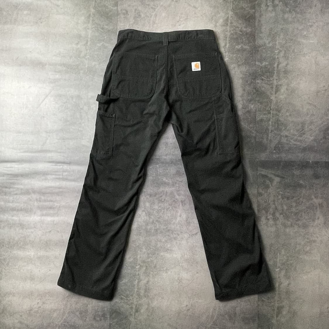 CARHARTT 칼하트 빈티지 블랙 싱글니 워크팬츠 상품이미지6