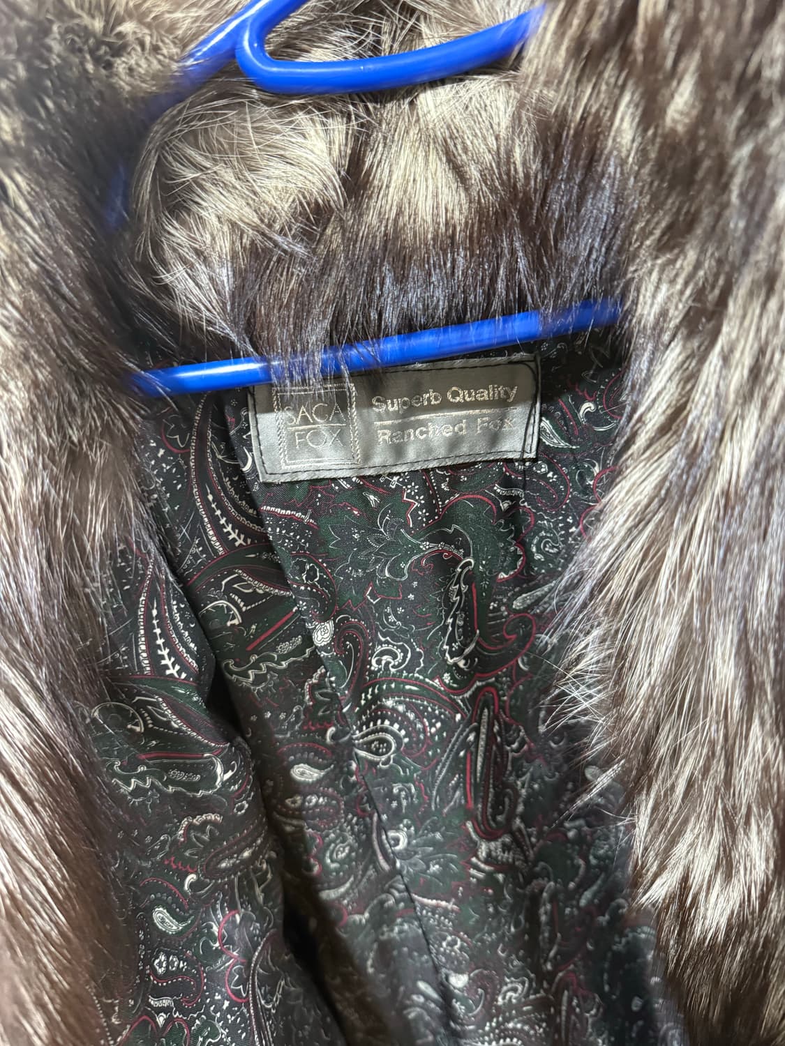 사가폭스 여우털 롱코트 상품이미지3