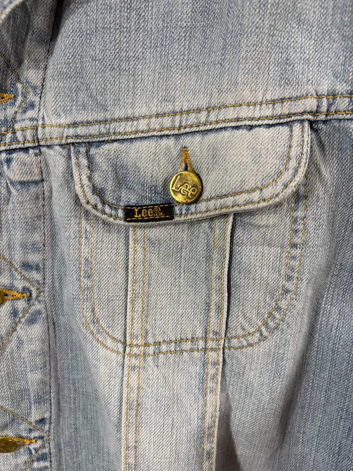 80-90s Lee patd-153436 denim jacket.  상품이미지3