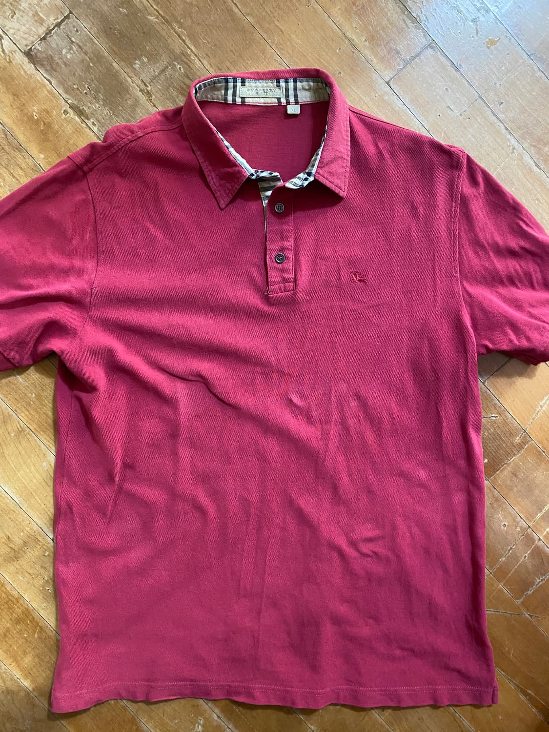 버버리 체크 카라티 XL (105) 상품이미지1