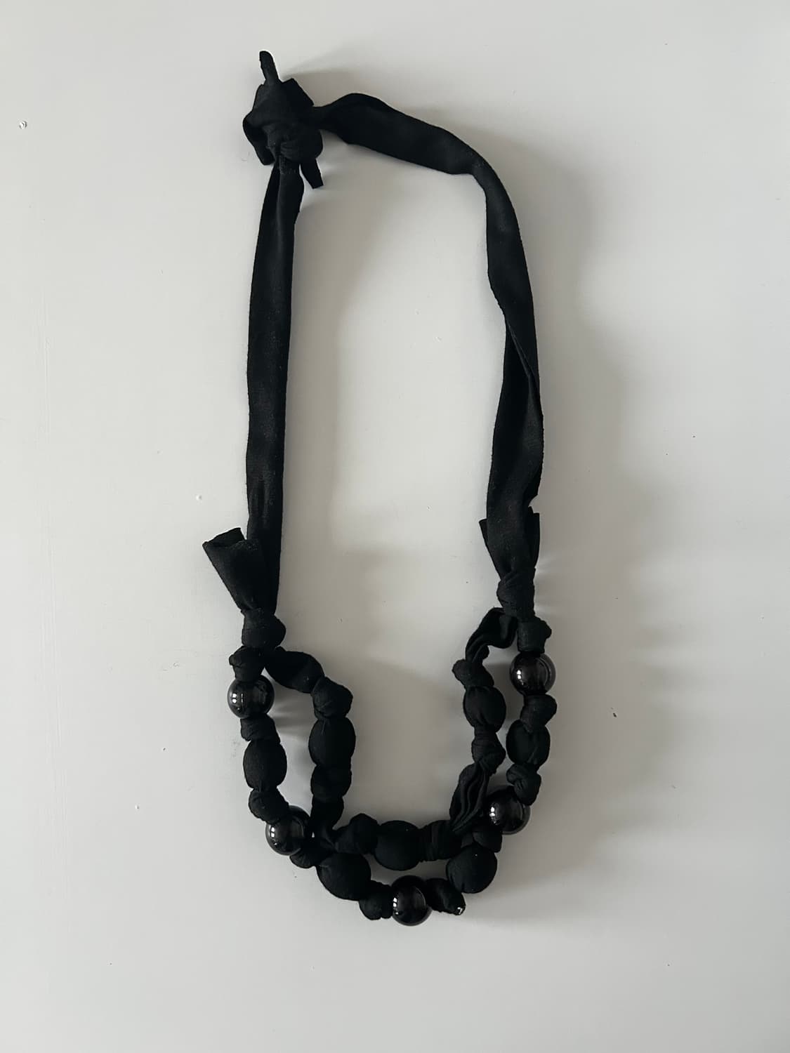 빈티지 블랙 매듭 목걸이 상품이미지2