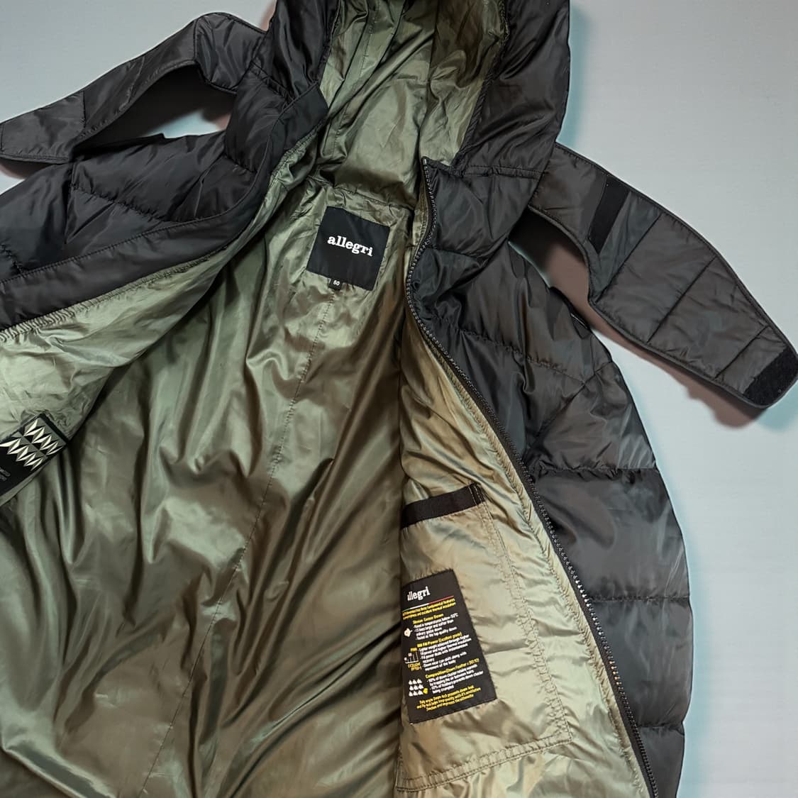 50/ 알레그리 라이너 후디드 경량 패딩점퍼 상품이미지6