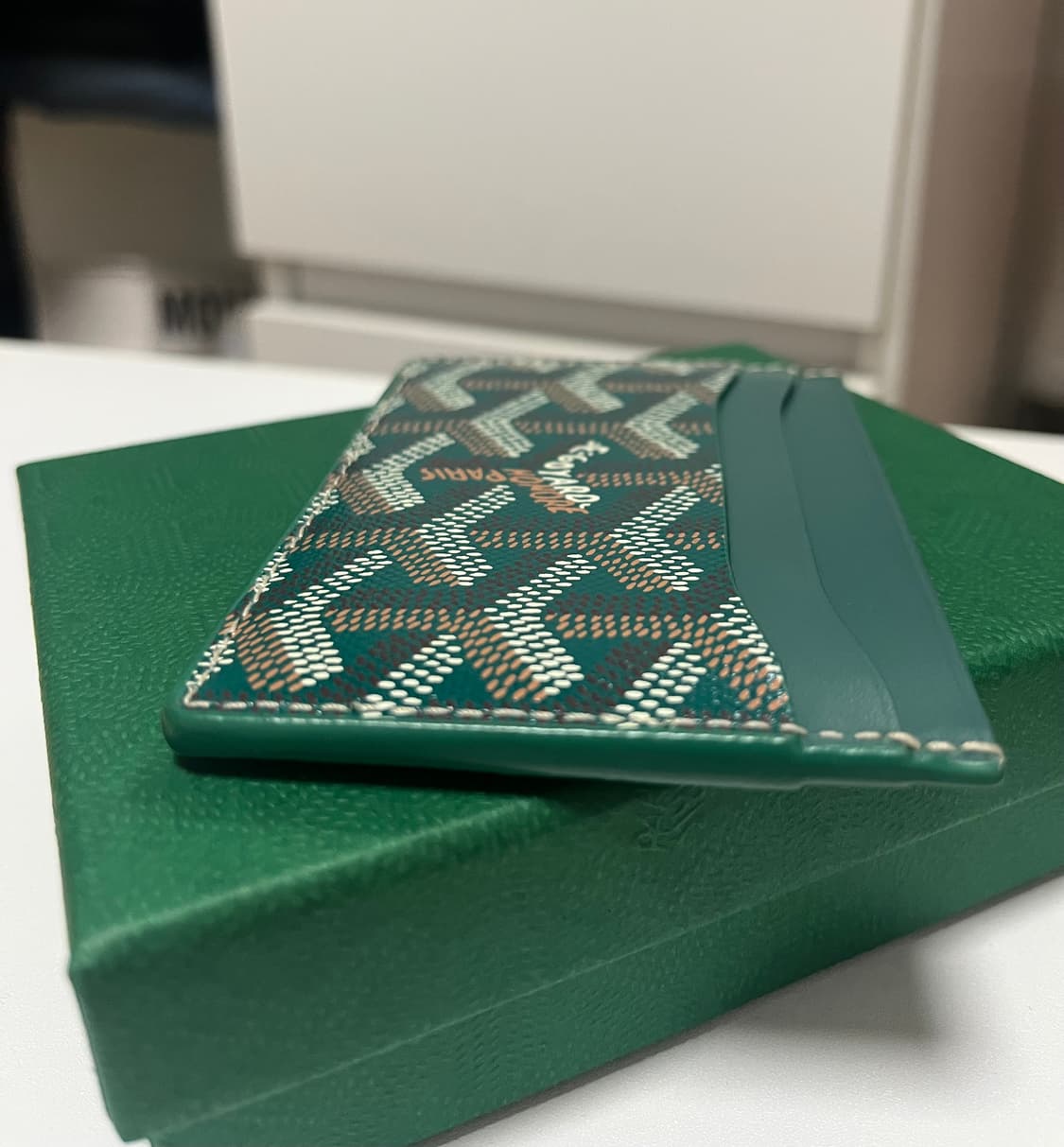 고야드 카드지갑(그린) 상품이미지8