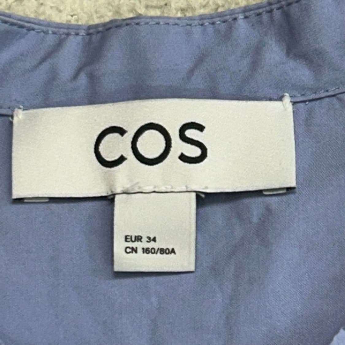 COS 오버사이즈 셔츠 드레스 EUR 34 상품이미지6