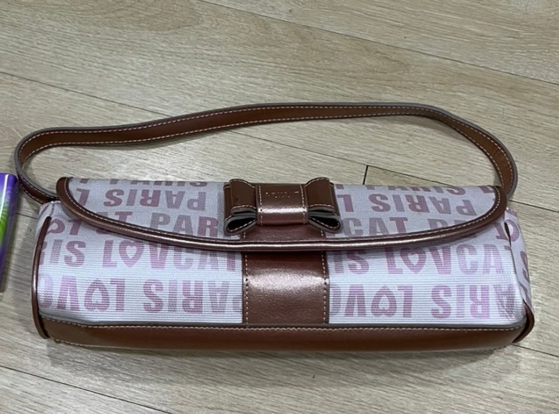 LOVCAT Vintage 리본 바게트백 상품이미지1