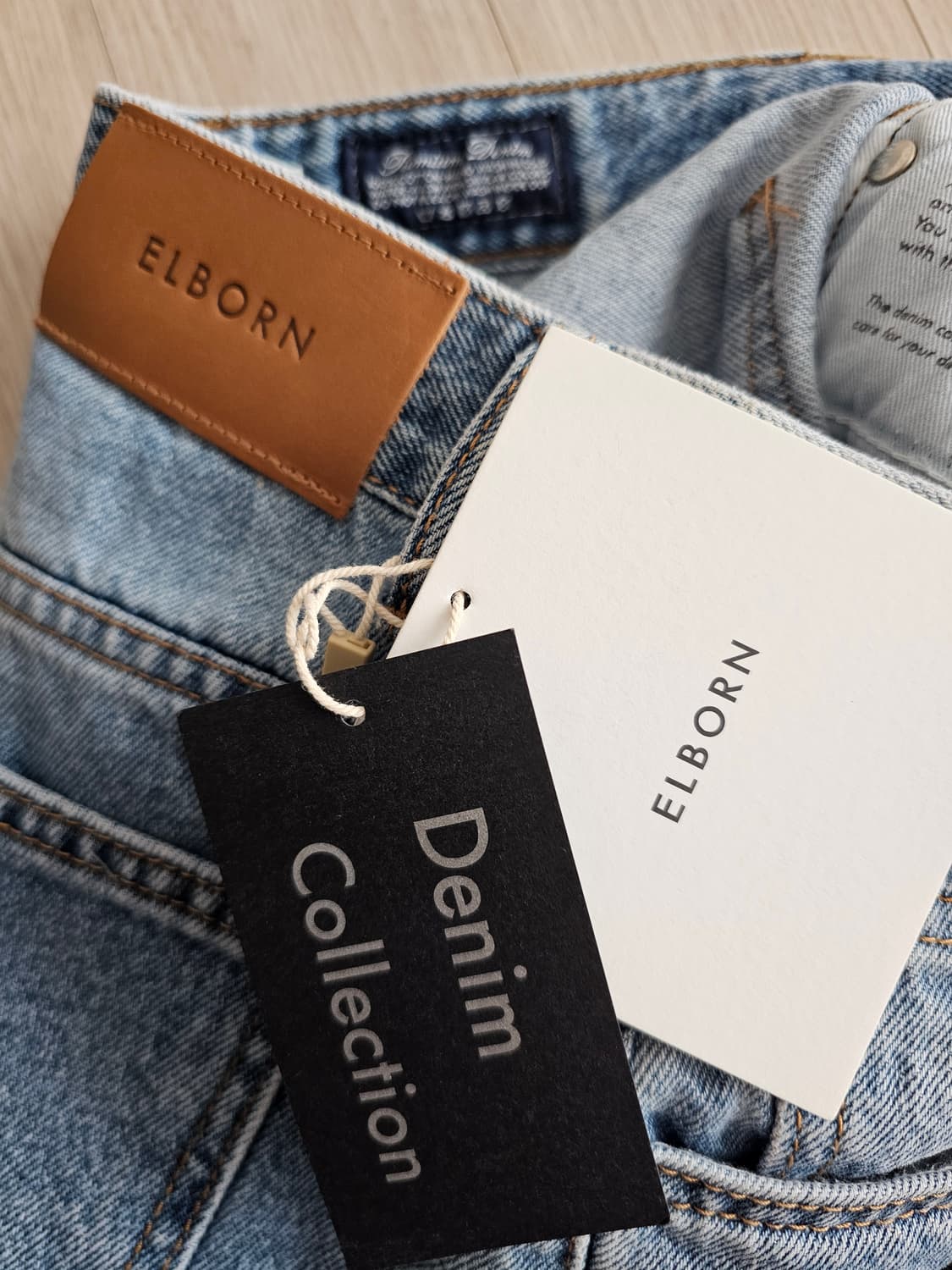 엘보른 스트레이트핏 클래식 데님 청바지 36사이즈 상품이미지5