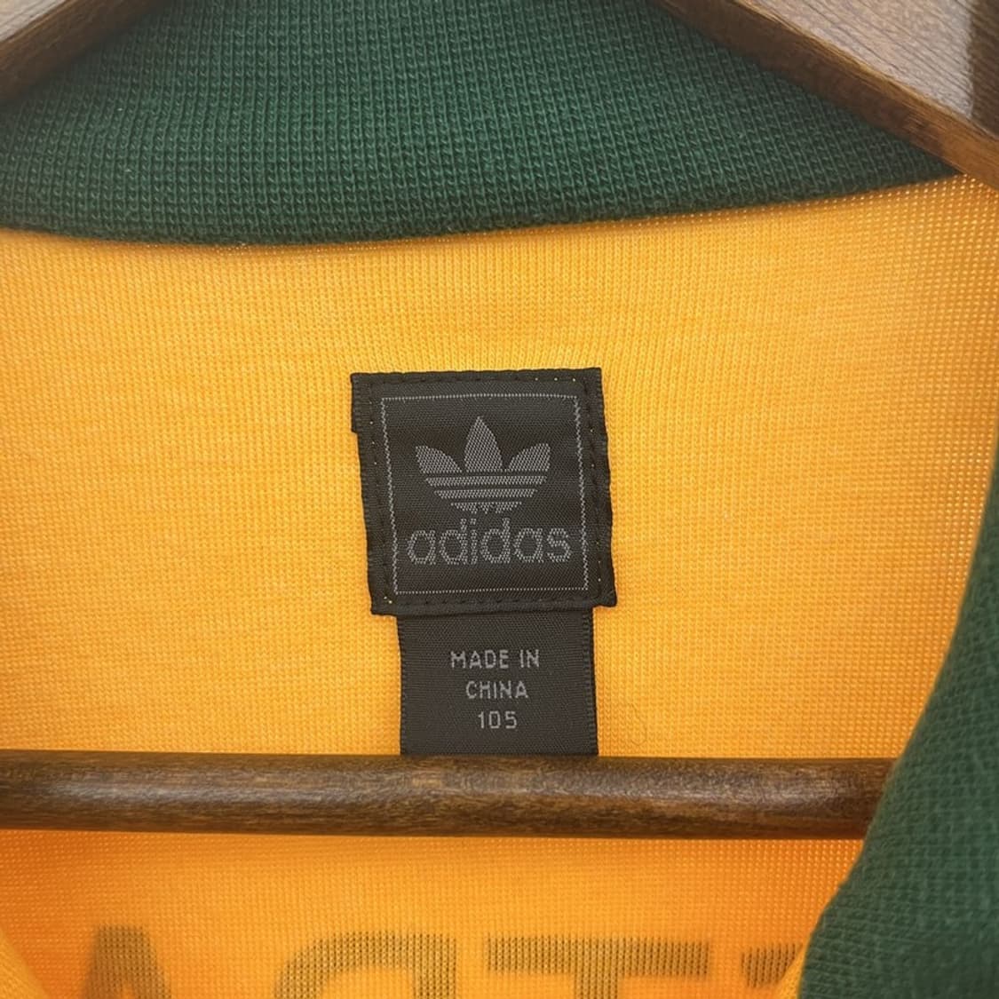 아디다스 흑탭 오스트리아 그린오렌지 져지 집업 105 C09815 상품이미지5
