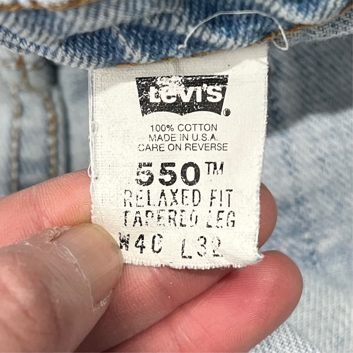 usa 리바이스 550 데님팬츠 s10088 상품이미지7