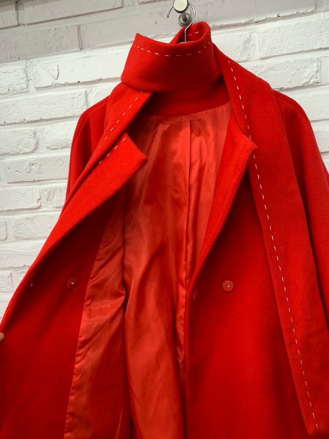 레드 칼라리스 롱코트 상품이미지4