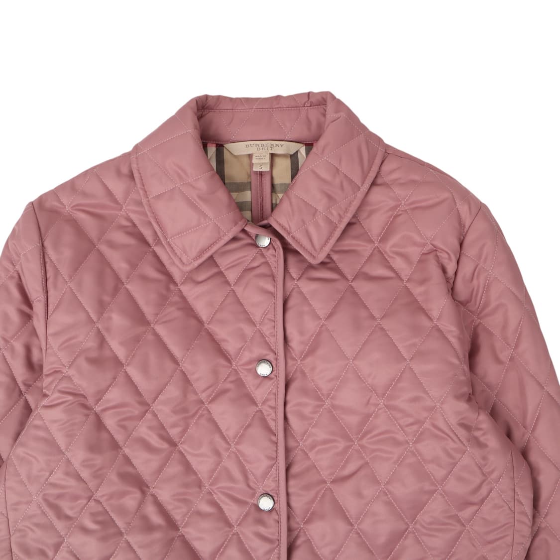 버버리 신형 라이트 핑크 퀄팅 자켓 상품이미지2