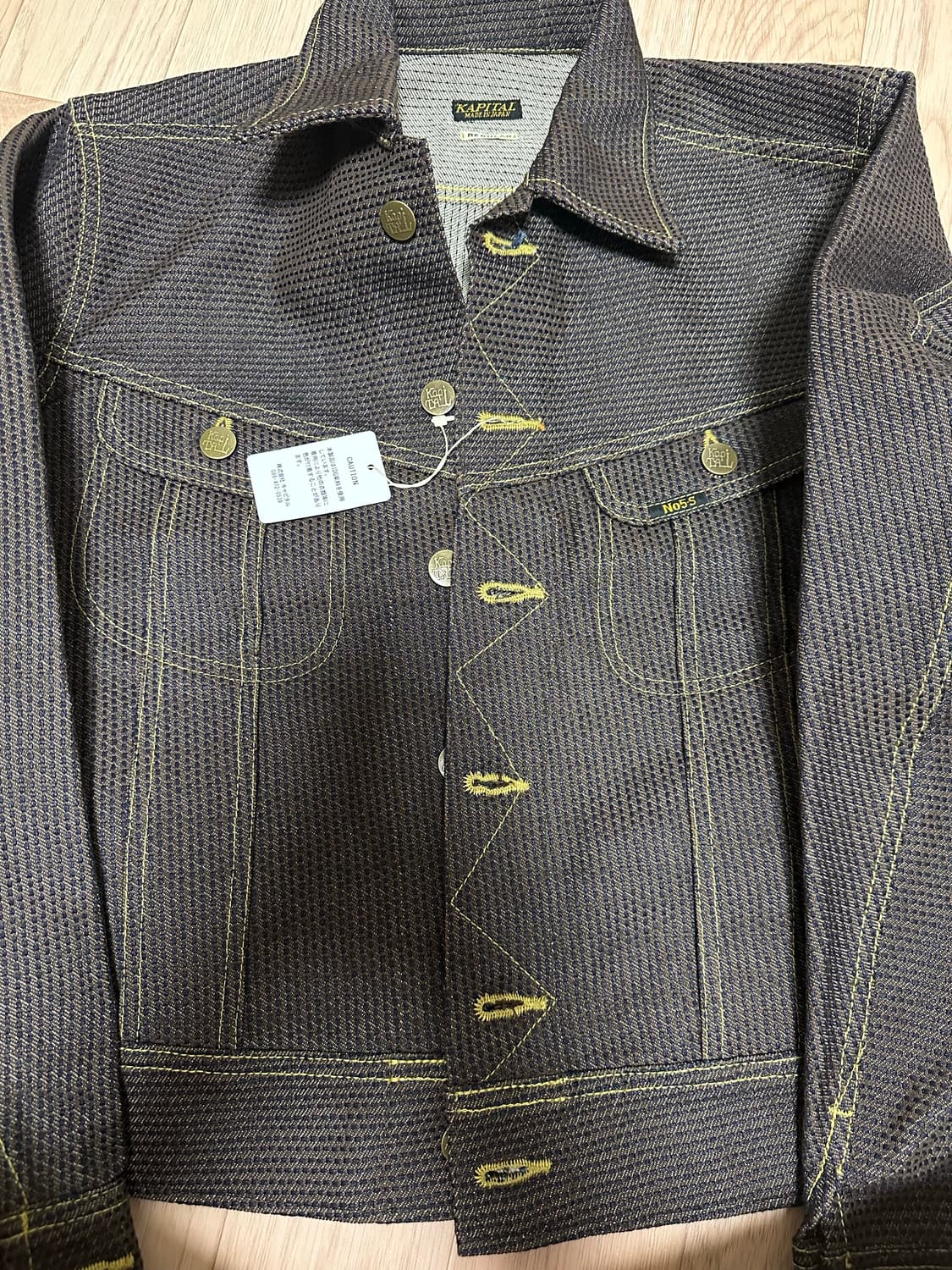 캐피탈 센츄리 데님 웨스터너 no5 36size 상품이미지1