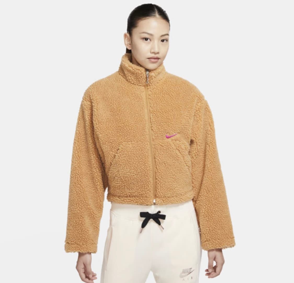 나이키 우먼스 스우시 쉐르파 자켓 상품이미지5