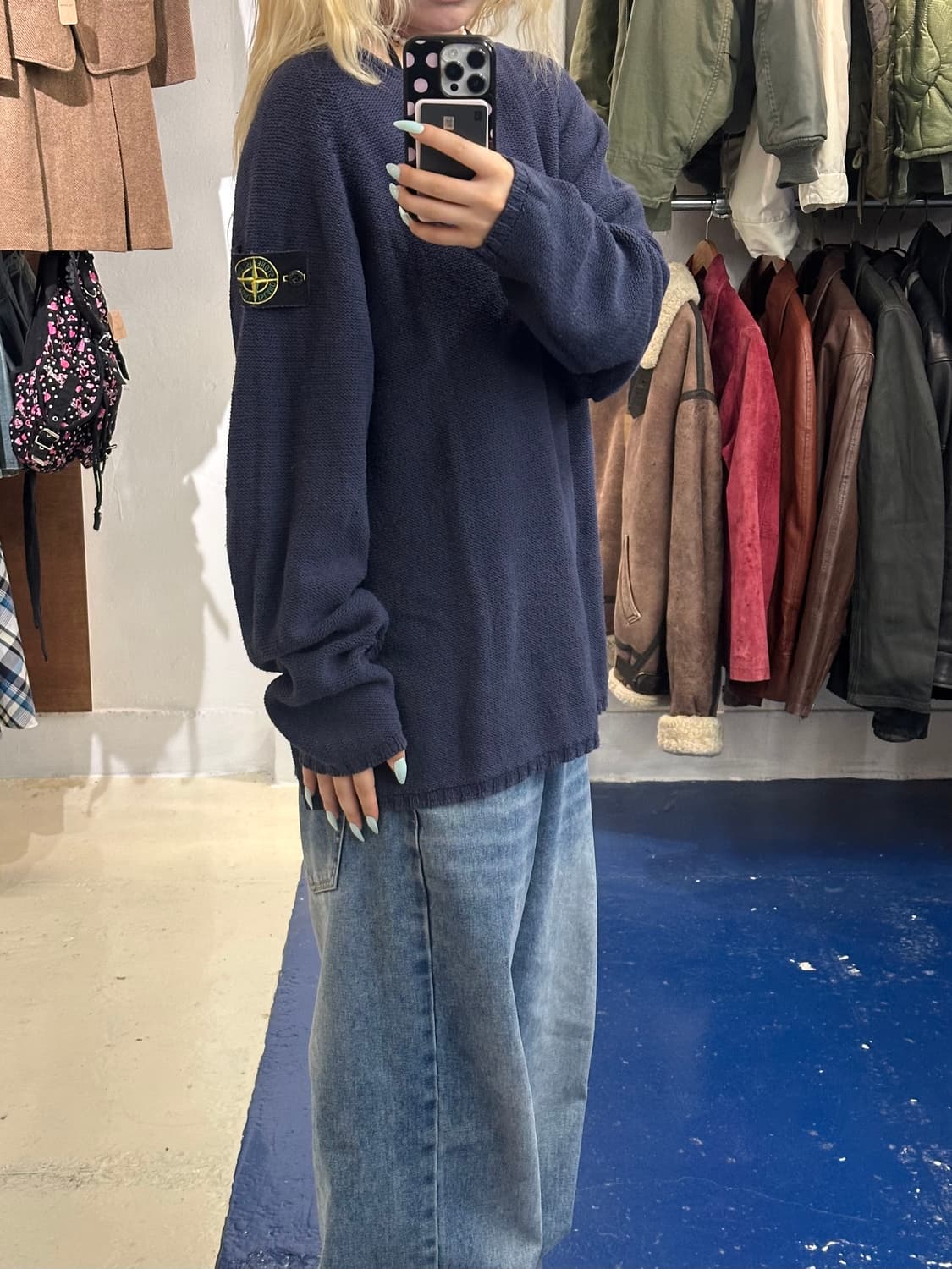 2000s stoneisland 스톤아일랜드 니트 상품이미지1