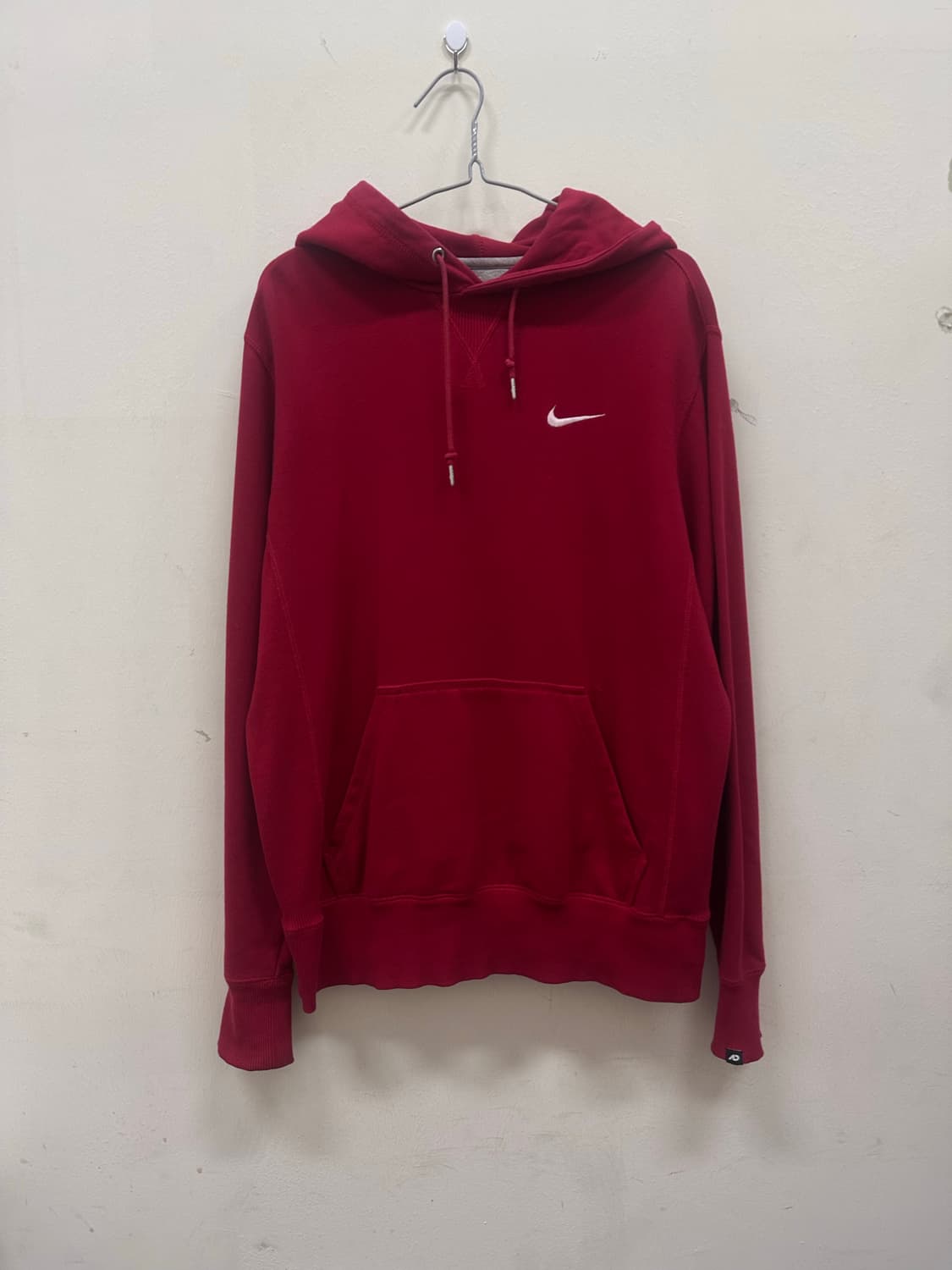 나이키 레드 후드티 상품이미지1