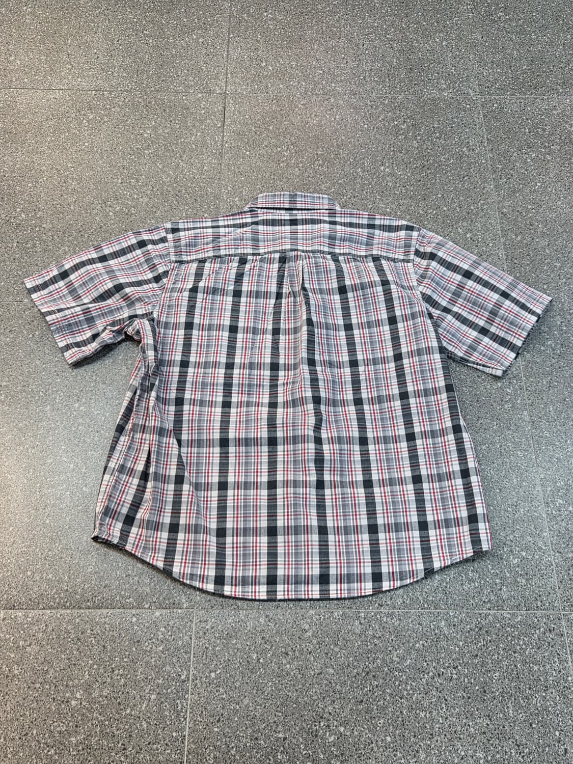 Carhartt 칼하트 그린체크 반팔셔츠 상품이미지6