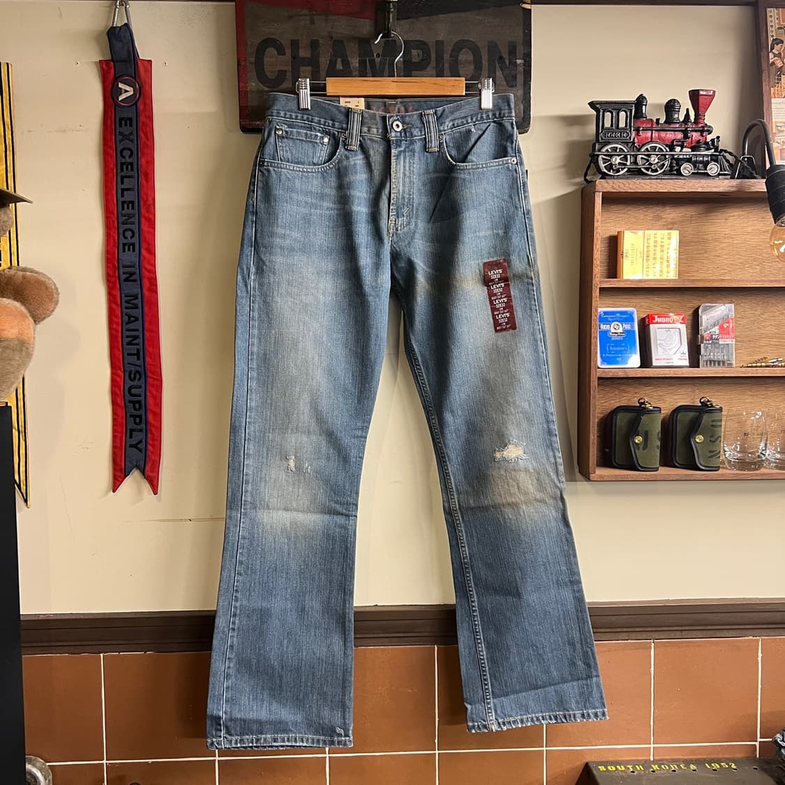 00's 리바이스 527 부츠컷 33 Size Mexico 데드스탁 상품이미지1