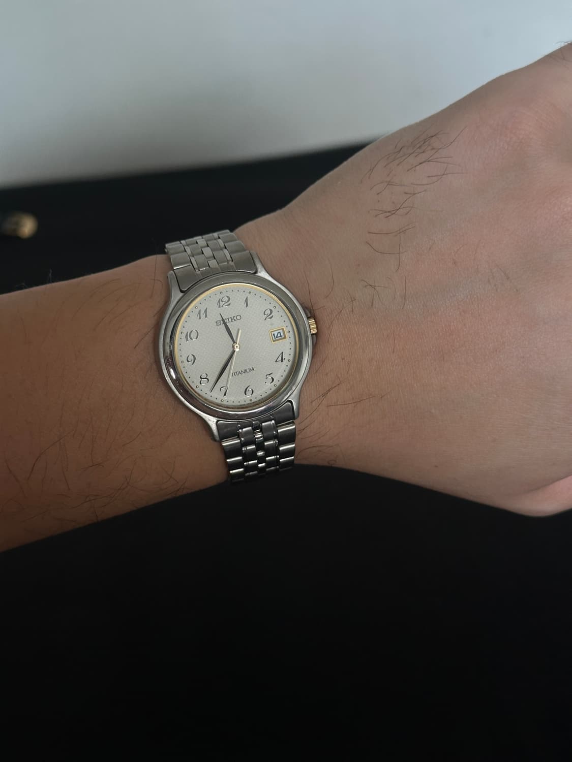 Seiko Vintage 세이코 티타늄 데이트 워치 상품이미지9