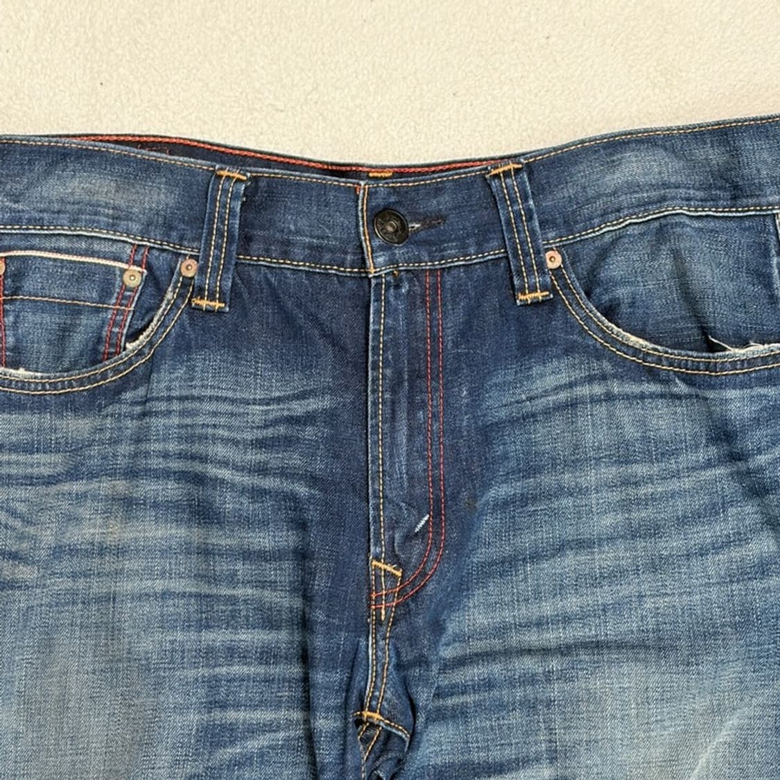 LEVI'S 프리미엄 데님 워싱진 34X34 상품이미지3