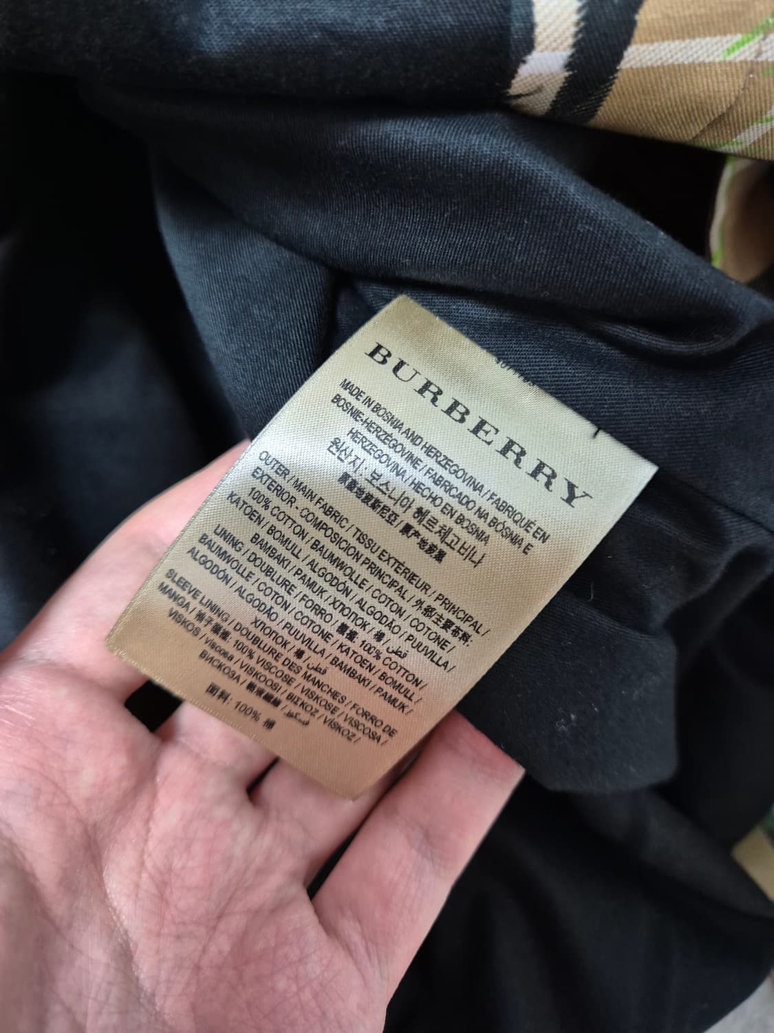 버버리 칼더브룩 트렌치 카 코트 상품이미지7