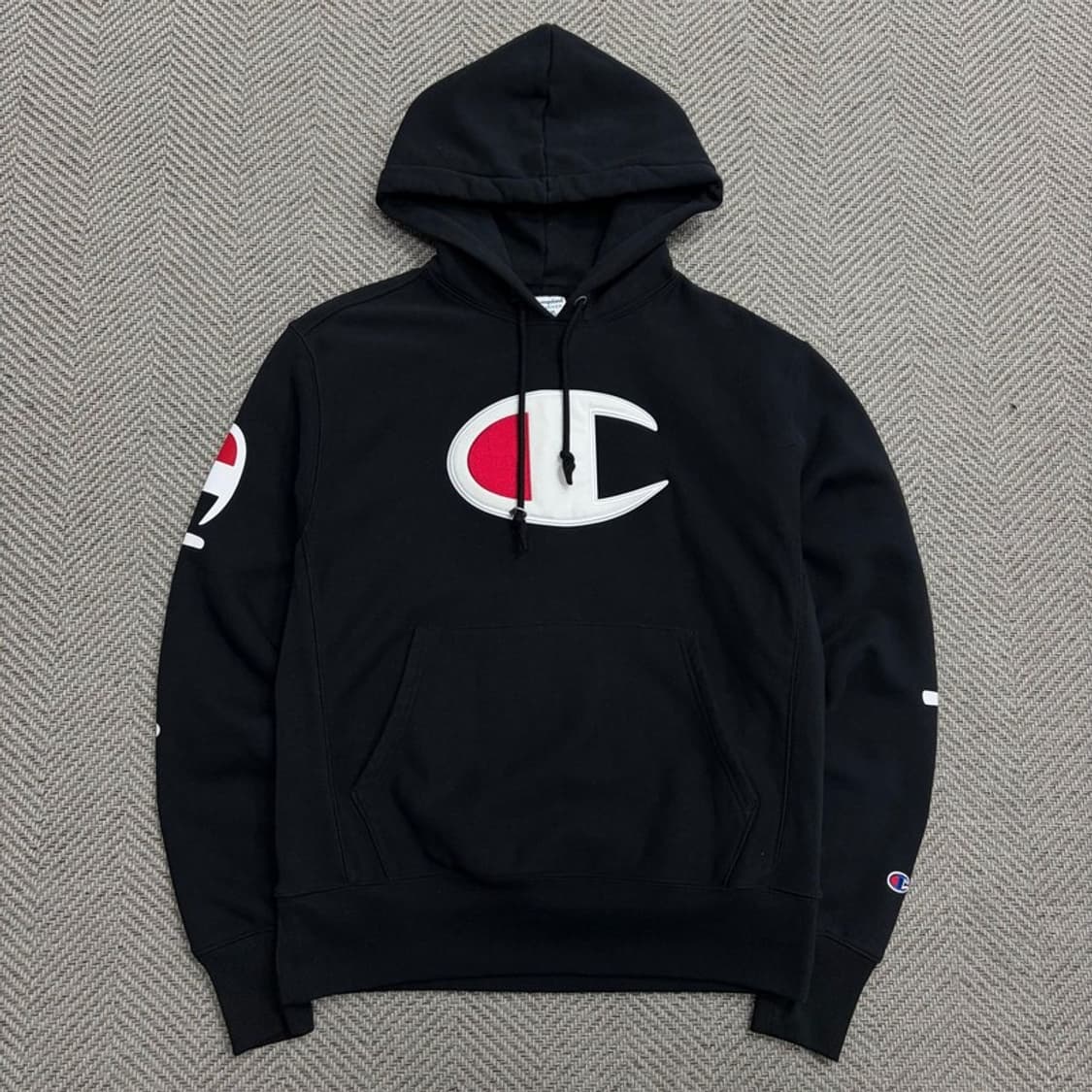 챔피온 로고 자수 후드티 v1729 상품이미지1