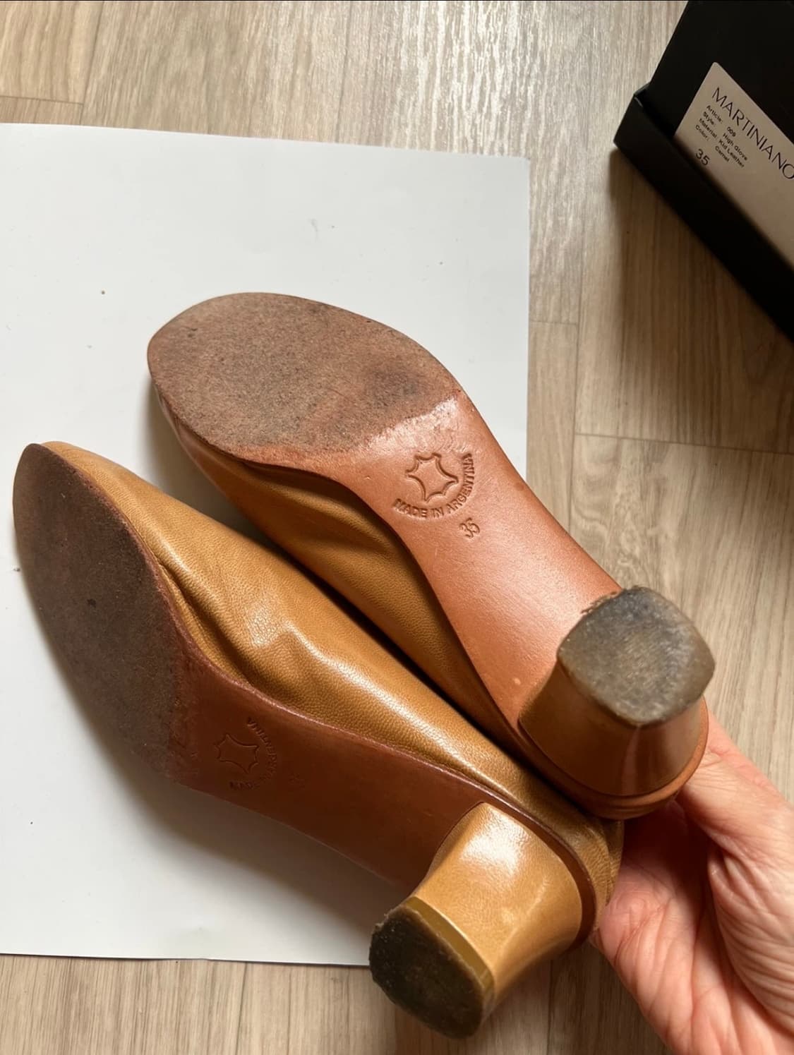 Martiniano 마르티니아노 글러브 슈즈 35 상품이미지3