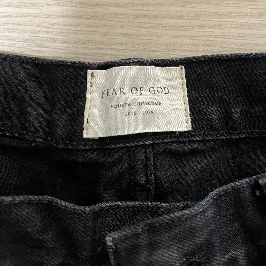 Fear of God 4th블랙 데님(32) 상품이미지5