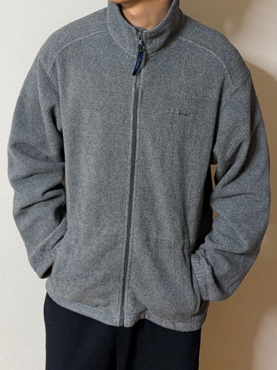 90s 엘엘빈 플리스 집업 made in USA 상품이미지3