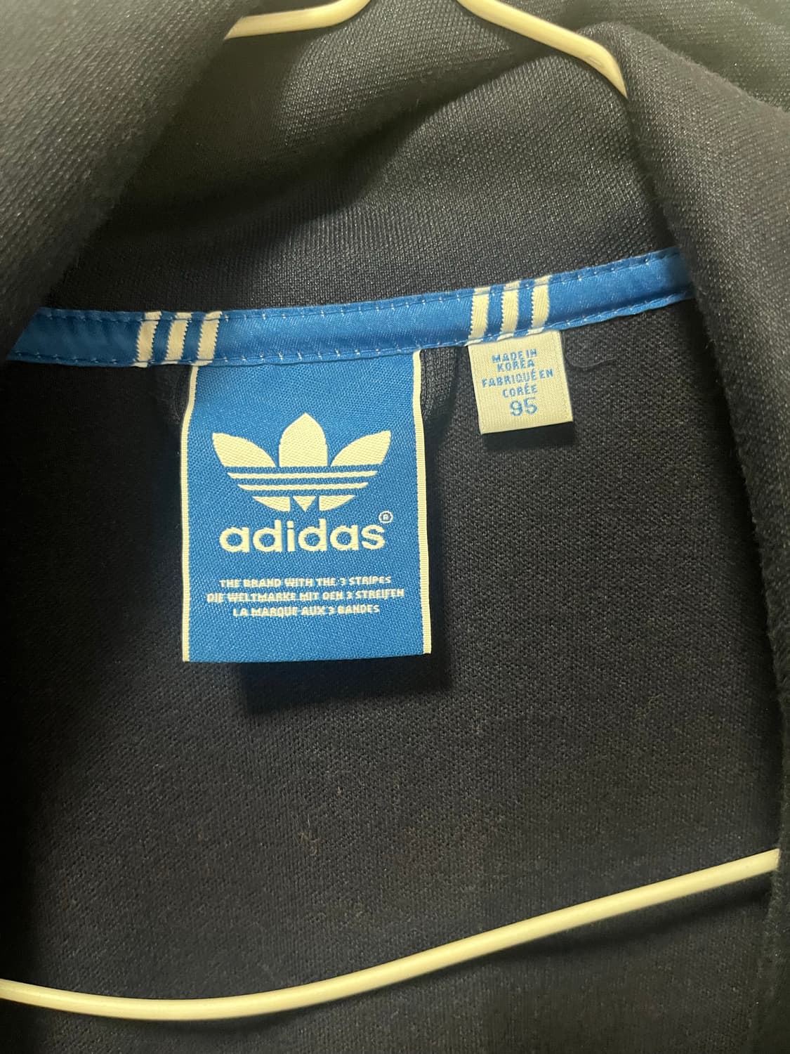 아디다스 남색 져지 상품이미지2