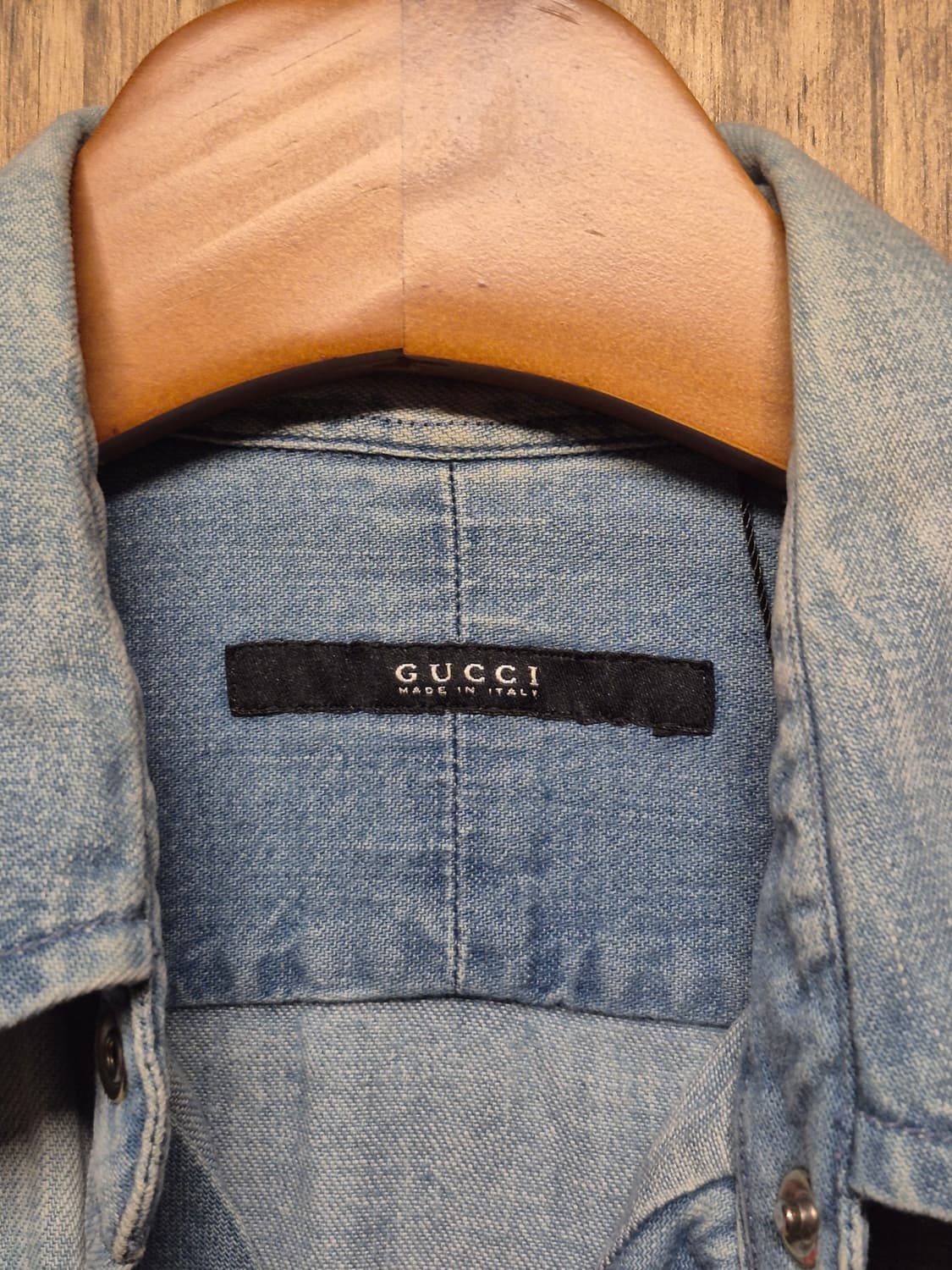 GUCCI DENIM SHIRT 상품이미지5