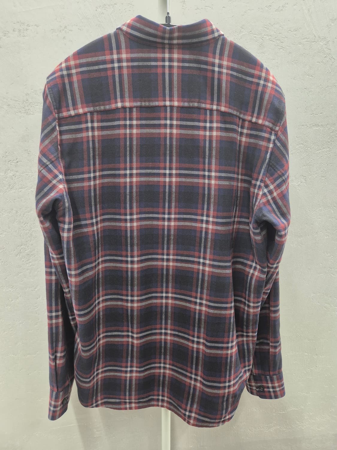 Theory 체크셔츠 레드 S 상품이미지3