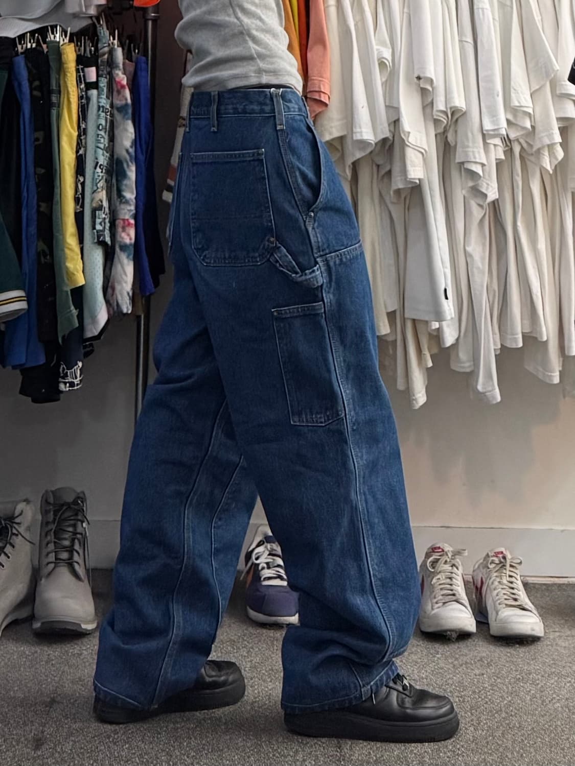 00s 칼하트 더블니 카펜터 데님팬츠 상품이미지9