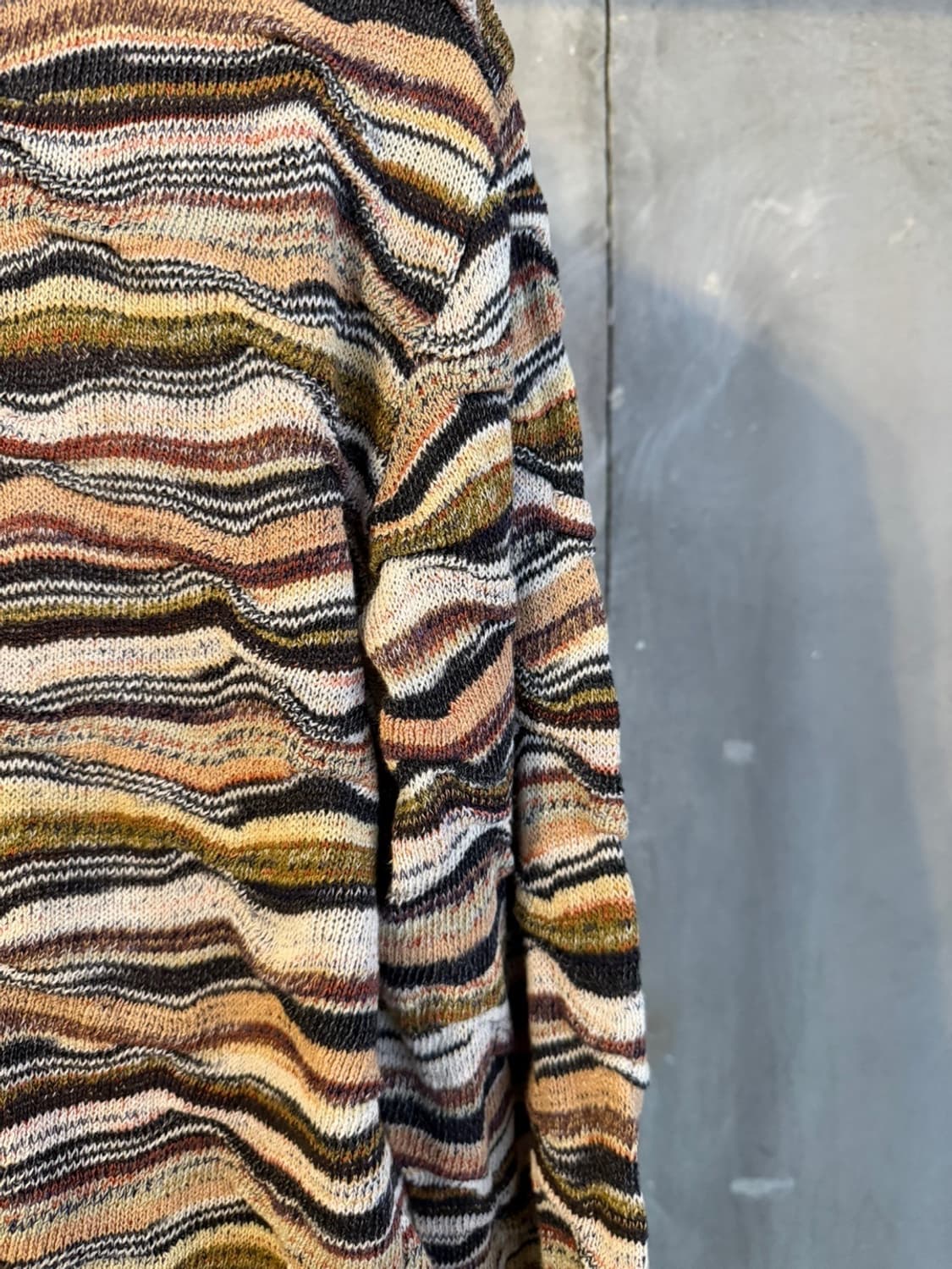 미쏘니 패턴 니트 66~77 상품이미지6