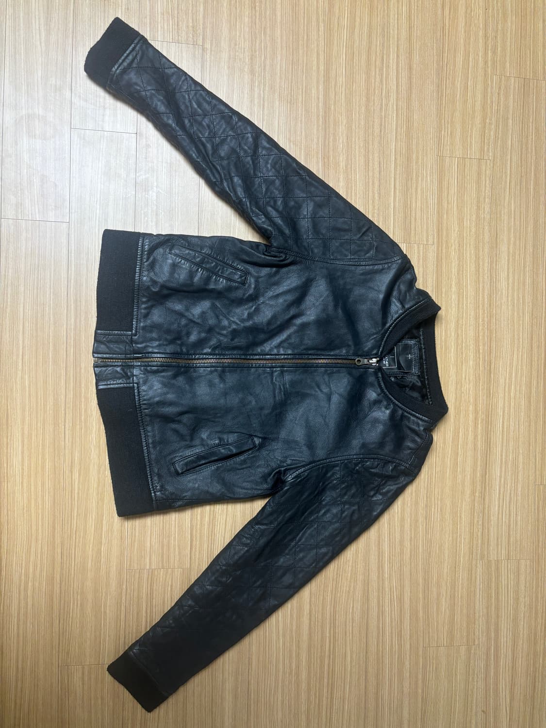 Jtp leather 재패니즈 램스킨 슬림핏 레더 자켓 상품이미지5