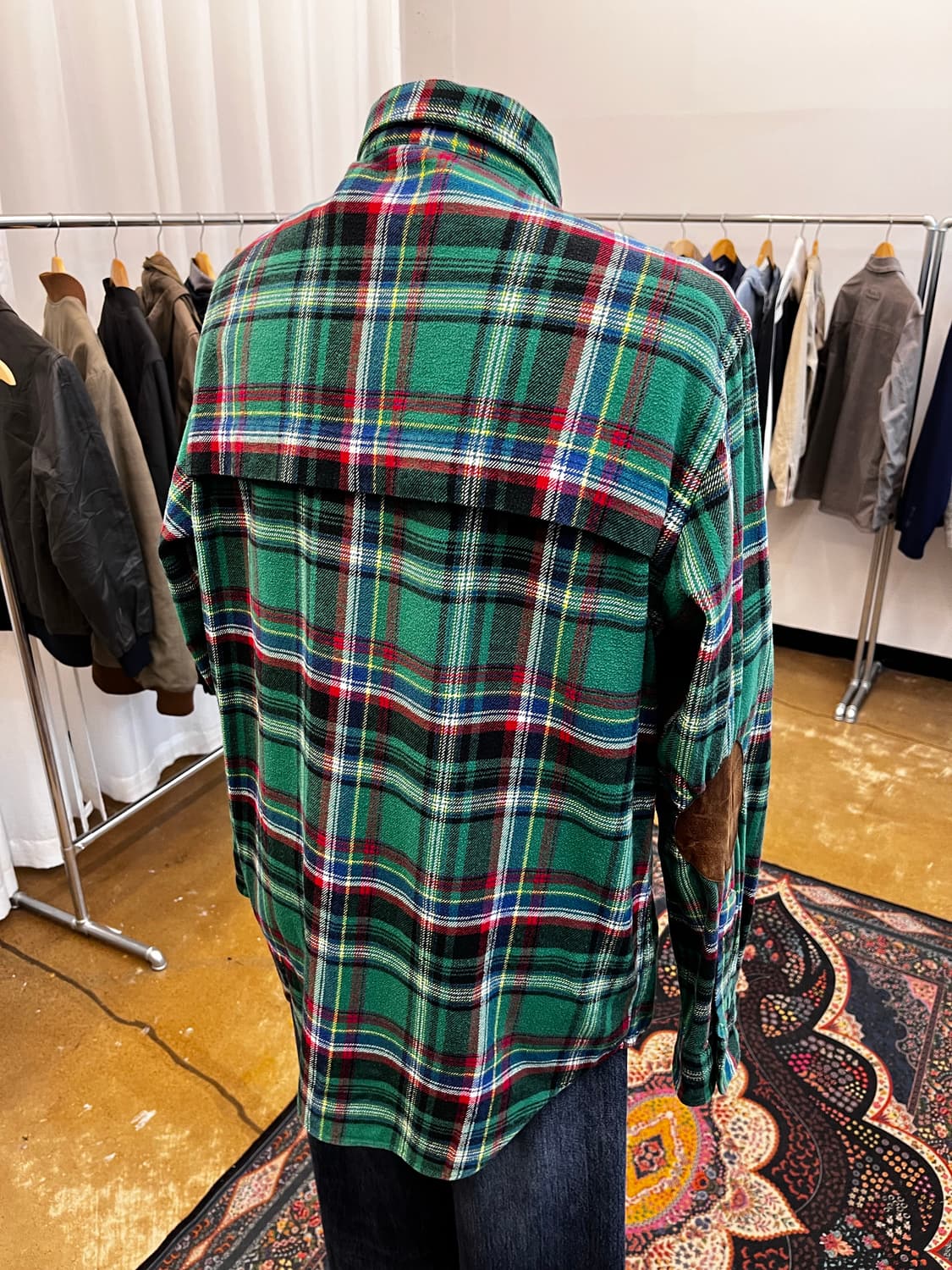 폴로 랄프 로렌 플란넬 체크 셔츠 상품이미지5