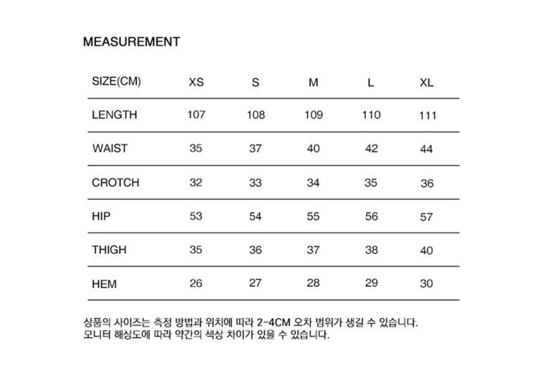 배드블러드 화이트 슬랙스 와이드 치노팬츠 상품이미지8