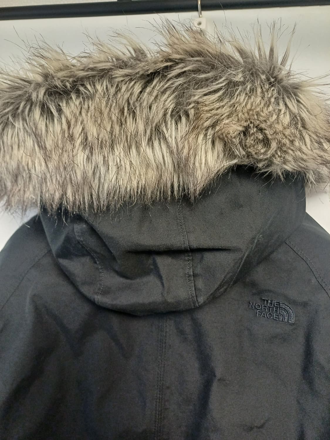 노스페이스 WOMENS 롱 구스다운 L / 퍼 후드 / 정품 상품이미지5