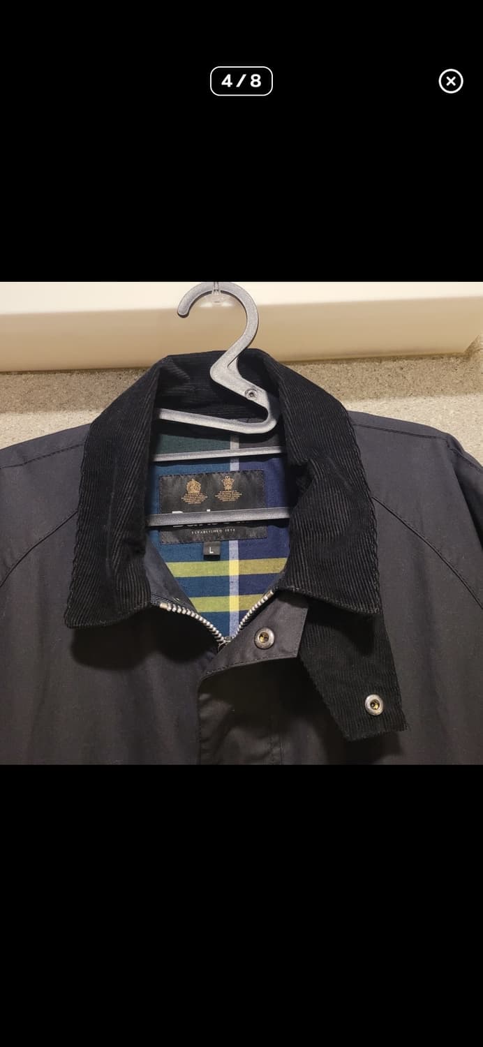 바버 에쉬비 왁스 자켓 L사이즈 상품이미지2