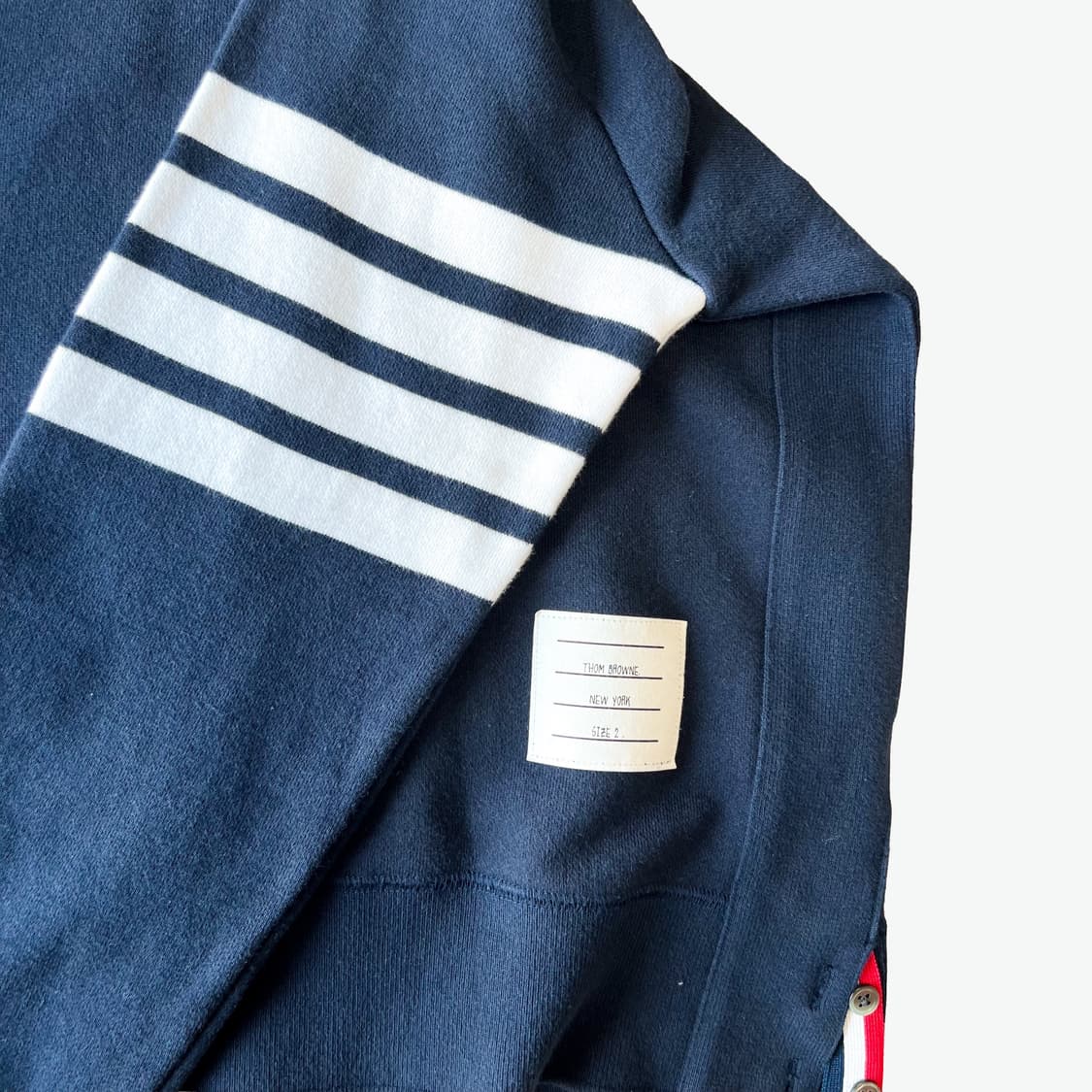 [2] 톰브라운 사선완장 맨투맨 상품이미지4