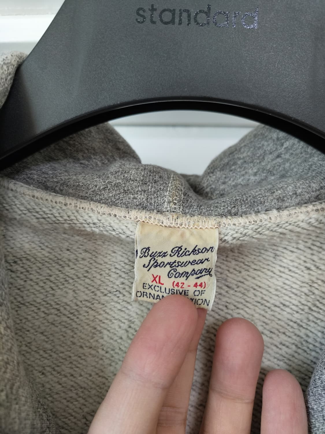 버즈릭슨 FULL ZIP SWEAT PARKA US AIR FORCE 상품이미지6