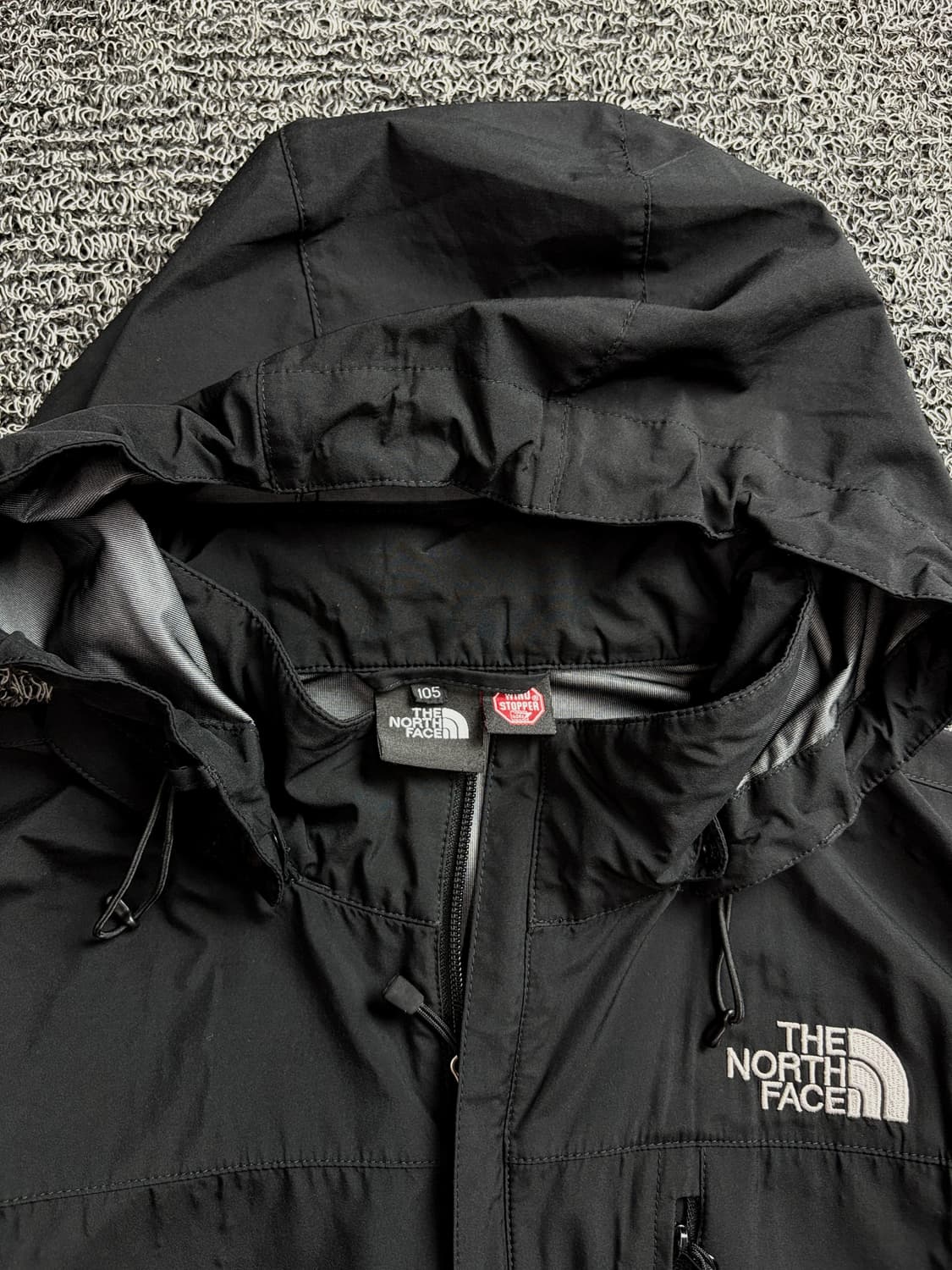 노스페이스 윈드스토퍼 블랙 나일론 경량 바람막이 1456 상품이미지3